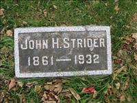 Strider, John H. 